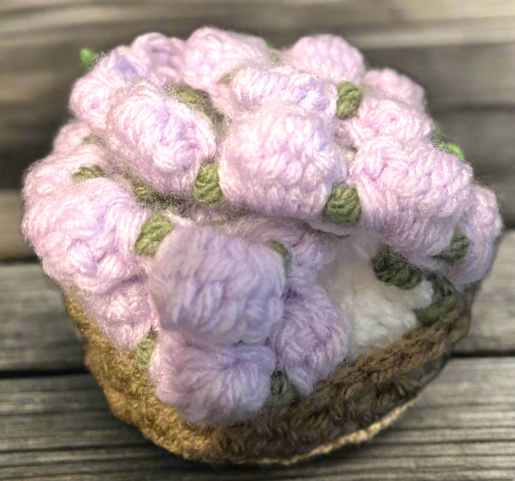 Crochet Flower/Succulent Coaster Bouquet – 2-in-1 Functional Floral