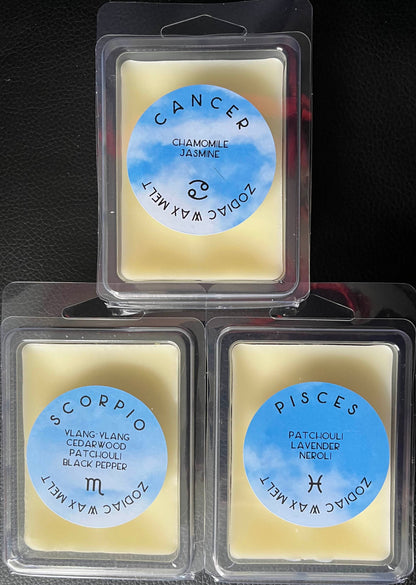 Zodiac Wax Melt Bars